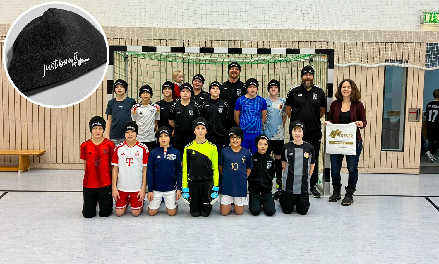 Jugendfußball Wintertraining bei der JSG Pellenz D-Jugend