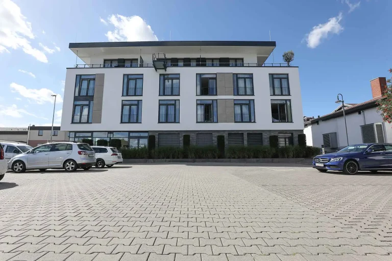 Doppel-T Pflastersteine in Andernach